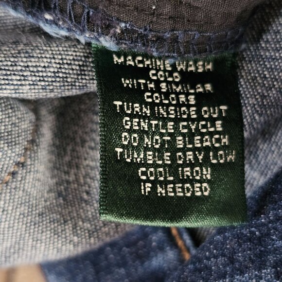 Lauren Jeans Co. Ralph Lauren Womens Straight Leg Dark Wash Denim Jeans Size 4 - Picture 5 of 14